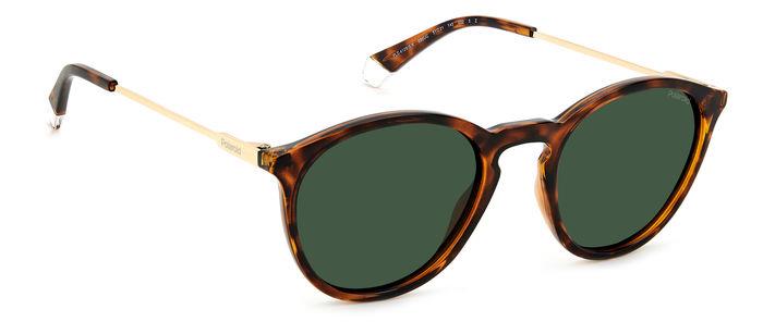Polaroid napszemüveg - Havana / Green Polarized