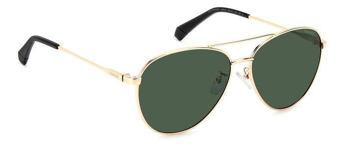 Polaroid napszemüveg - Gold / Green Polarized