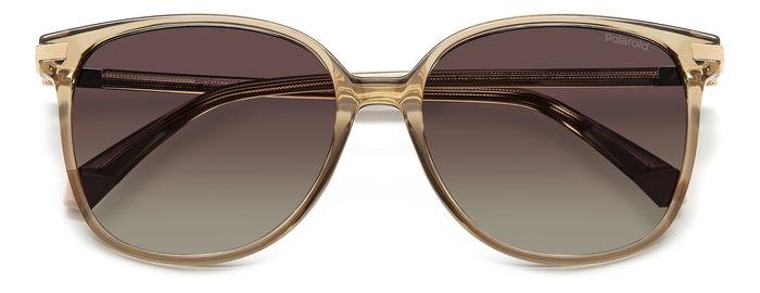 Polaroid napszemüveg - Transparent Brown / Gradient Brown Polarized