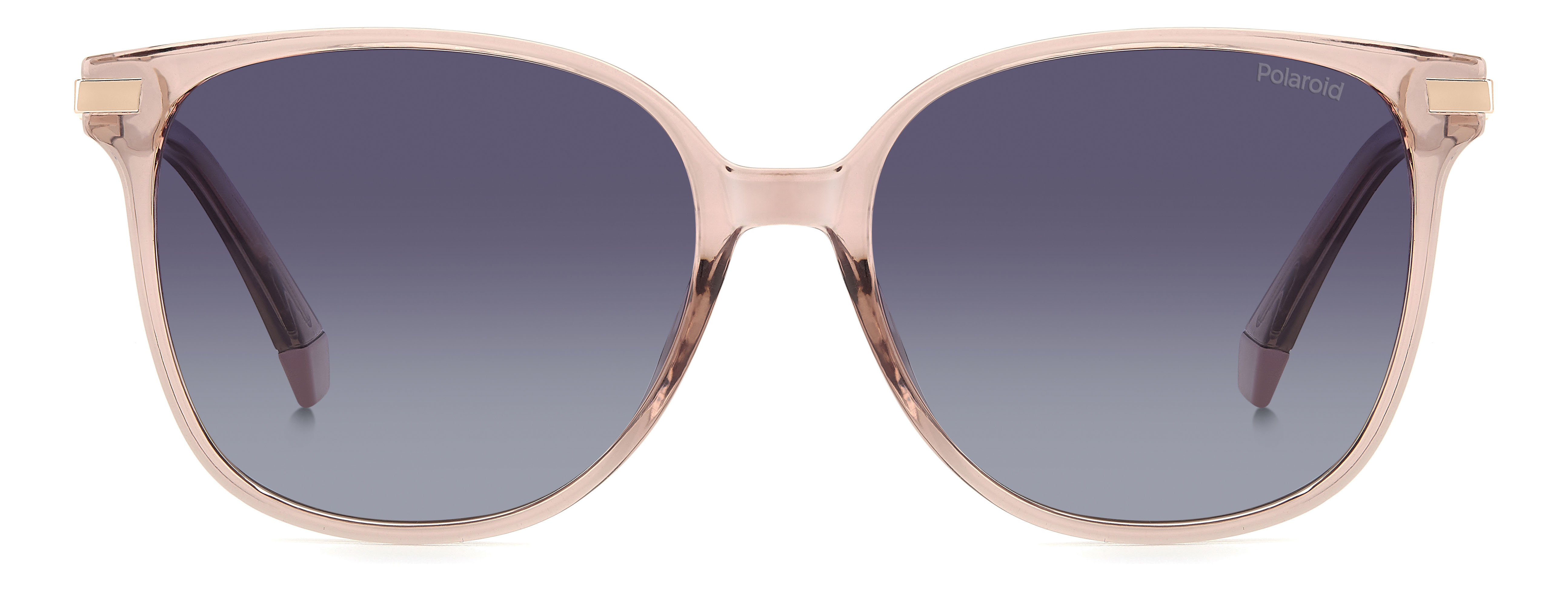 Polaroid napszemüveg - Transparent Beige / Grey Polarized