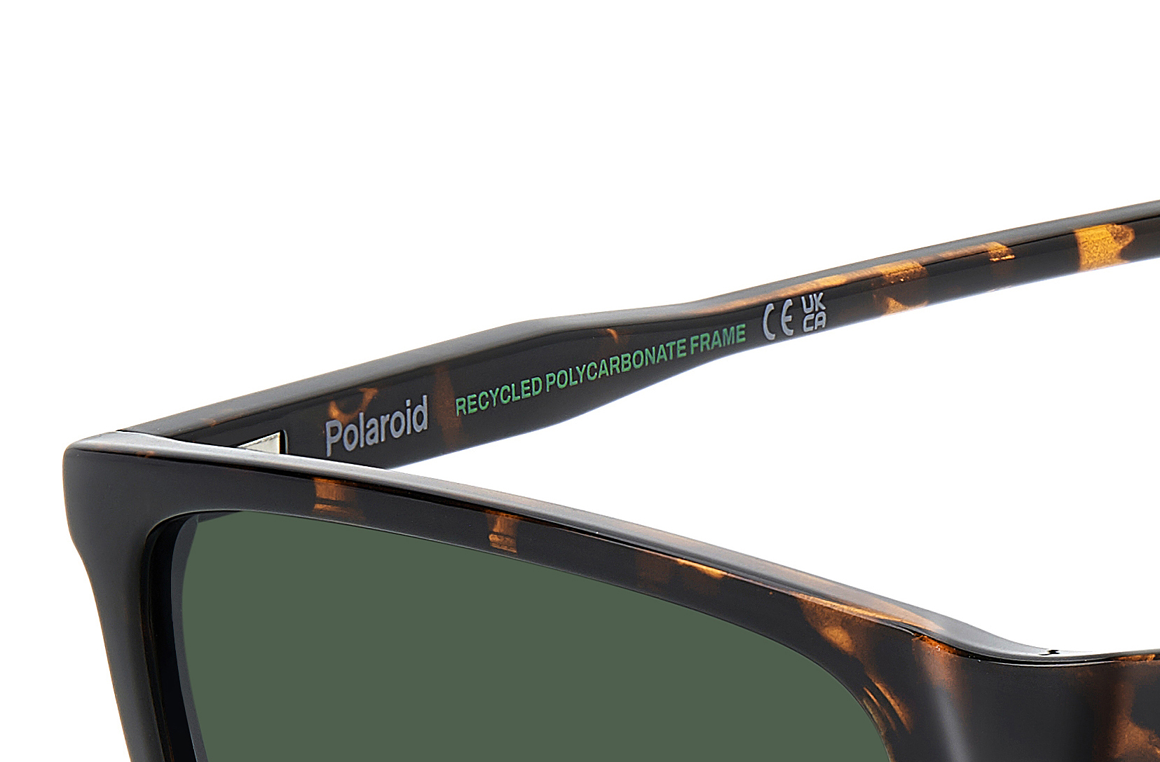 Polaroid napszemüveg - HAVANA / GREEN Polarized