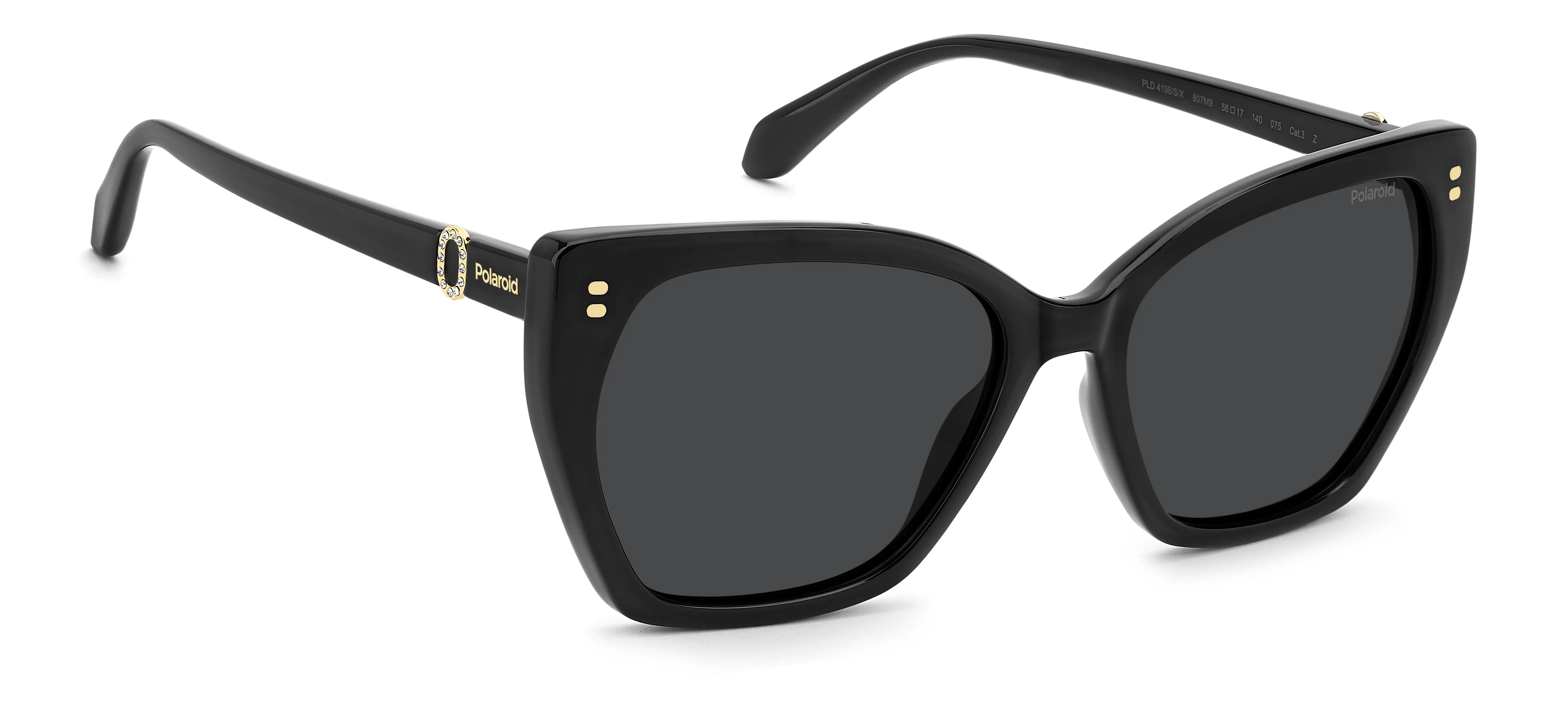 Polaroid napszemüveg - Black / Black Polarized