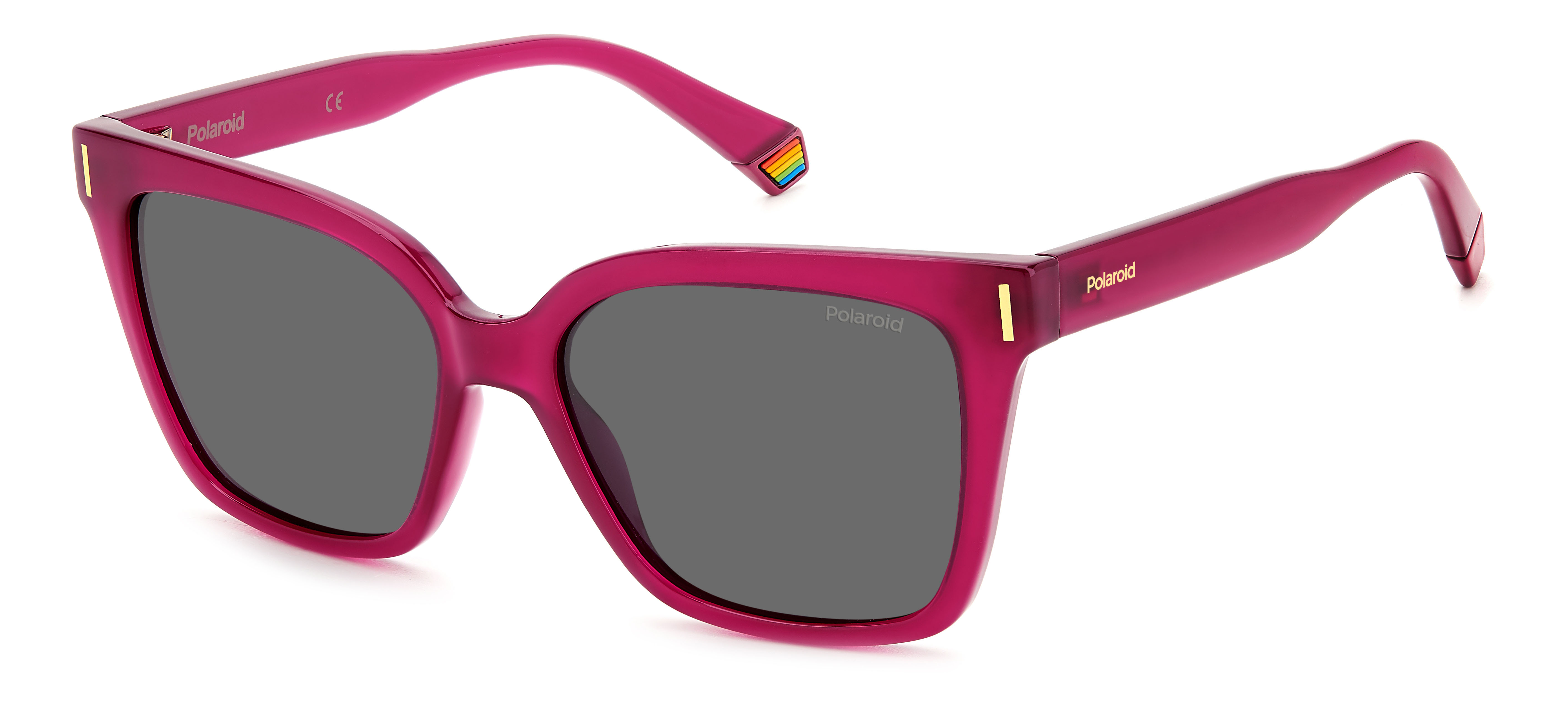 Polaroid napszemüveg - Fuchsia / Grey Polarized