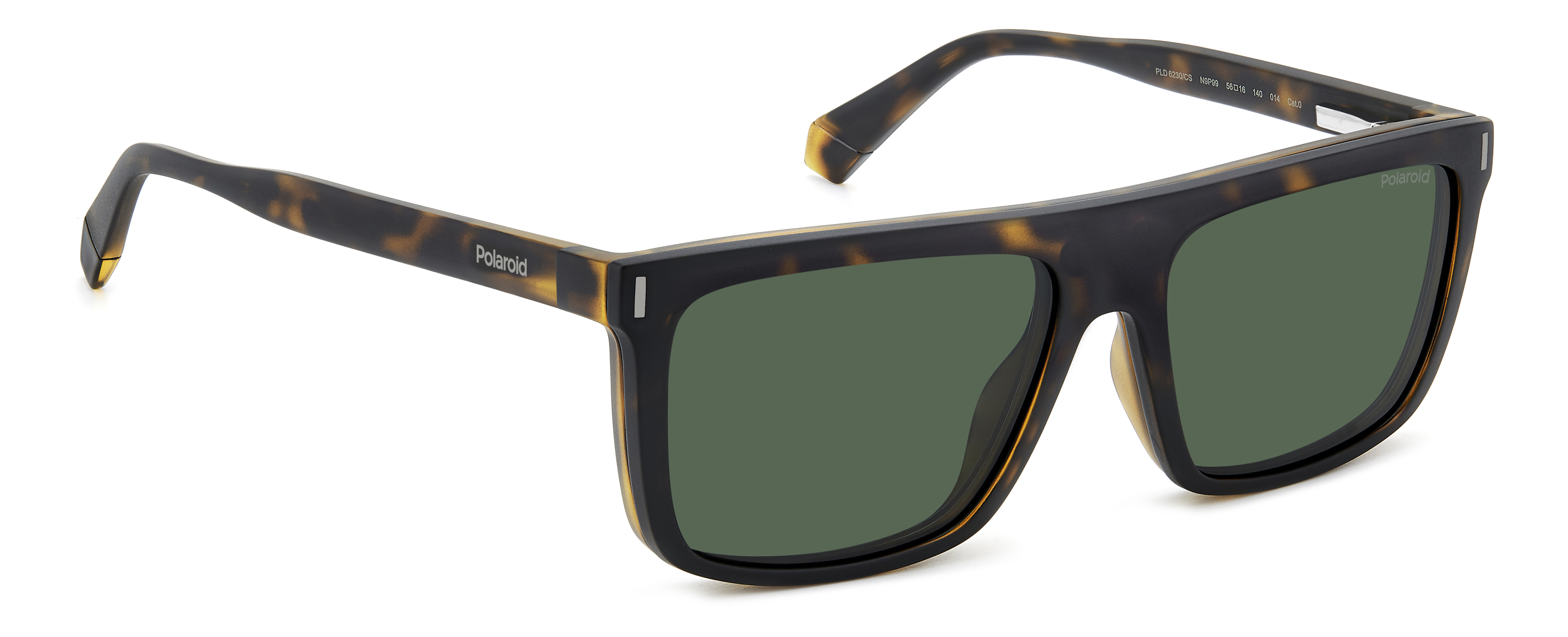 Polaroid napszemüveg - BLACK / GREEN Polarized