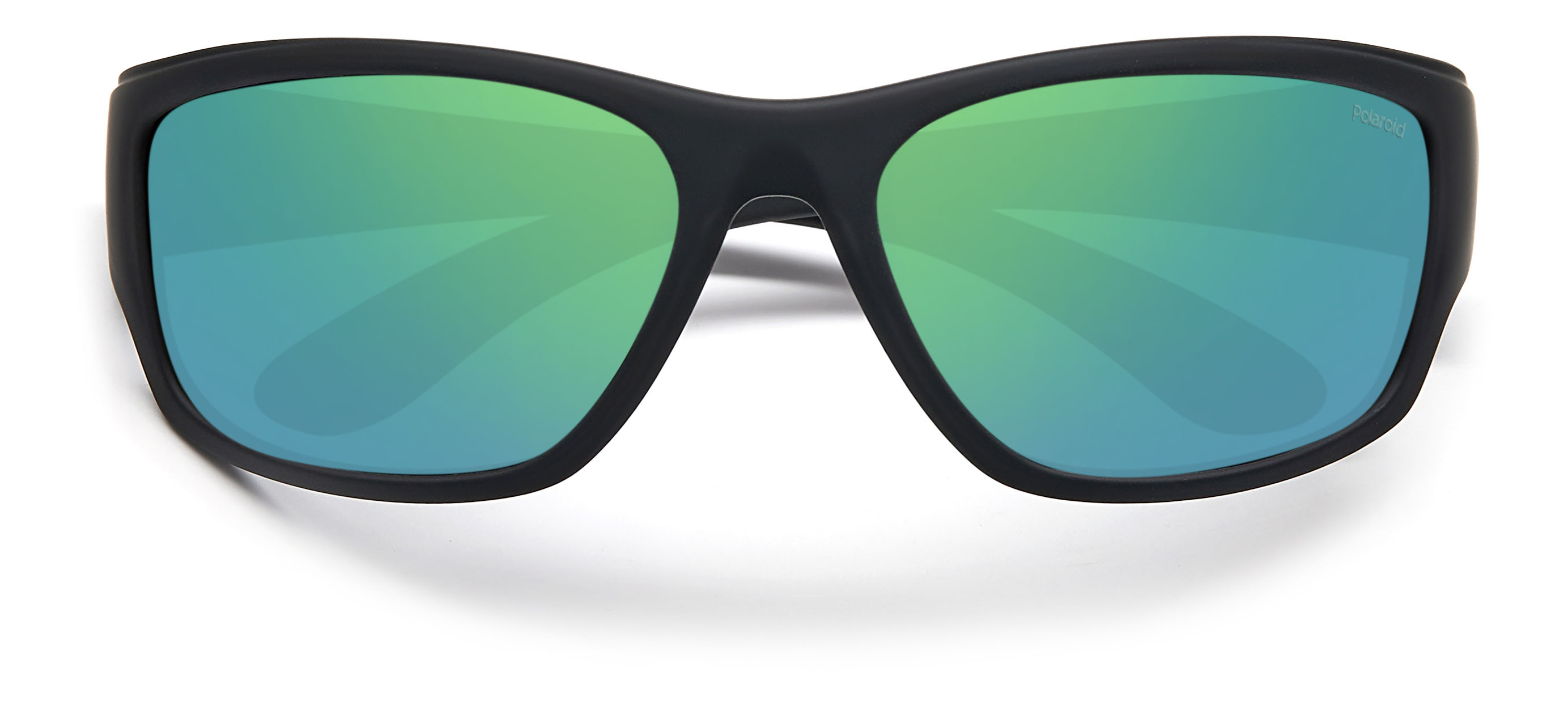Polaroid napszemüveg - Matte Black Green / Gradient Grey Polarized