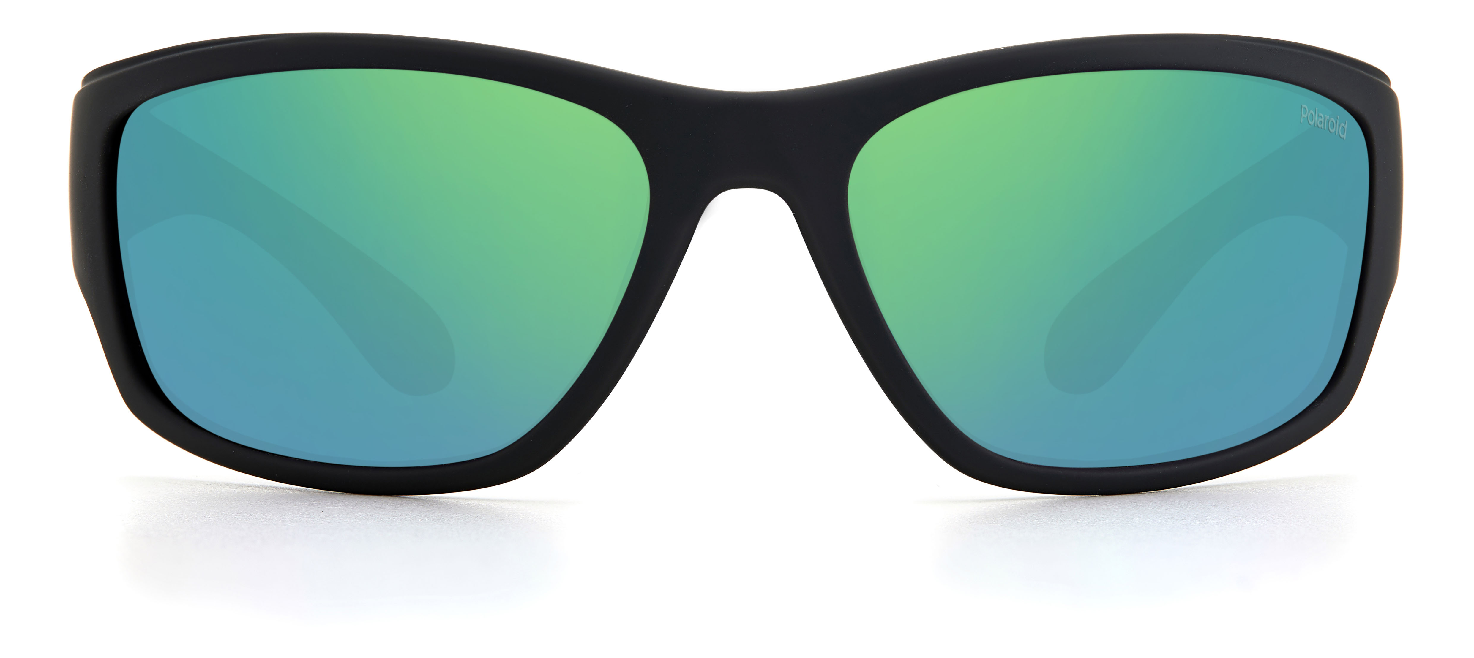 Polaroid napszemüveg - Matte Black Green / Gradient Grey Polarized