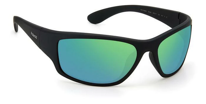 Polaroid napszemüveg - Matte Black Green / Gradient Grey Polarized