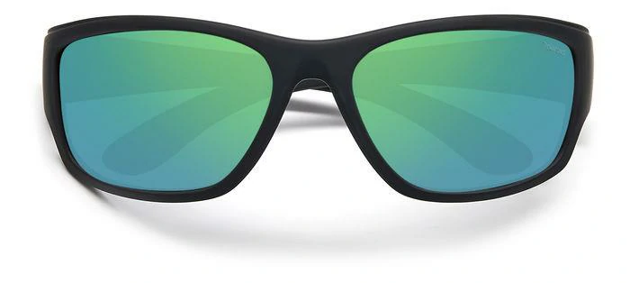 Polaroid napszemüveg - Matte Black Green / Gradient Grey Polarized