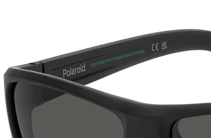 Polaroid napszemüveg - Matte Black / Grey Polarized