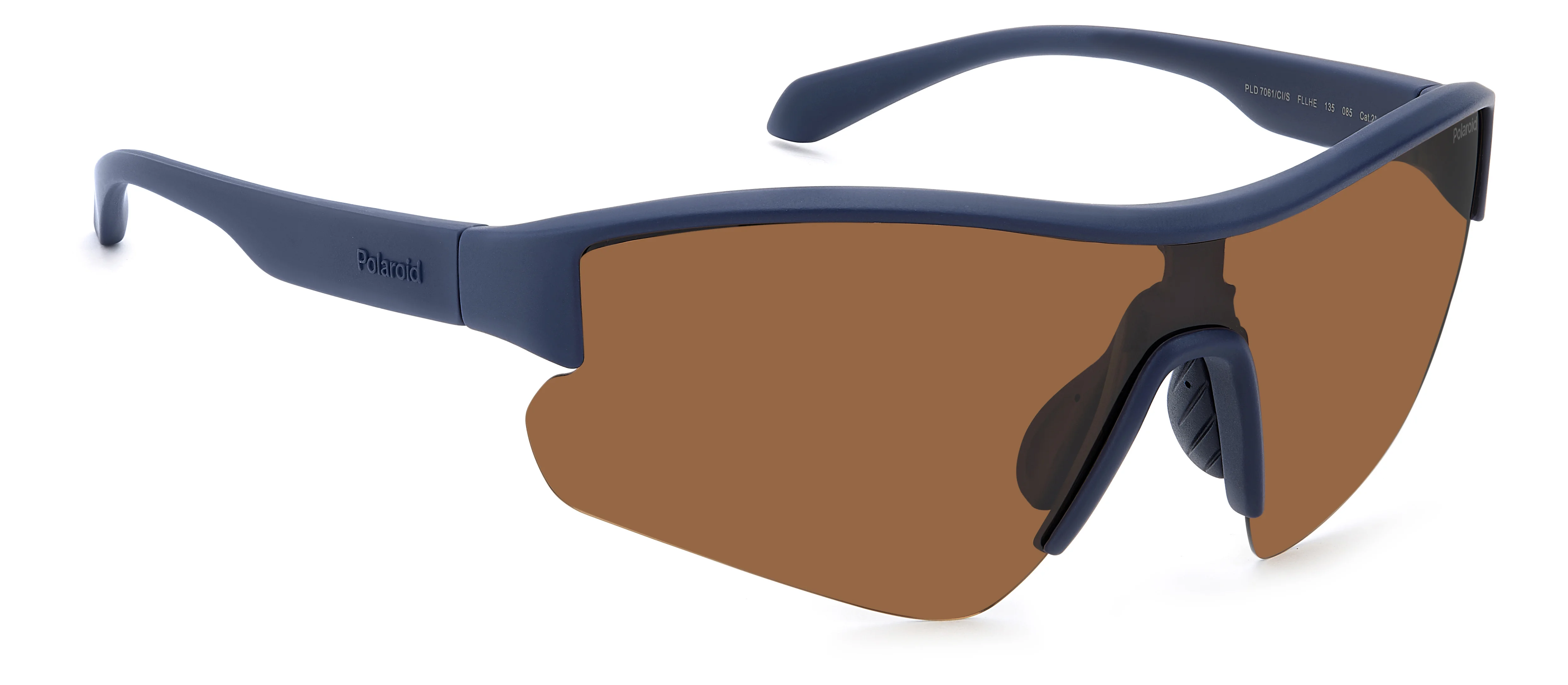 Polaroid napszemüveg -2in1 with Optic Frame - Blue / Brown Polarized