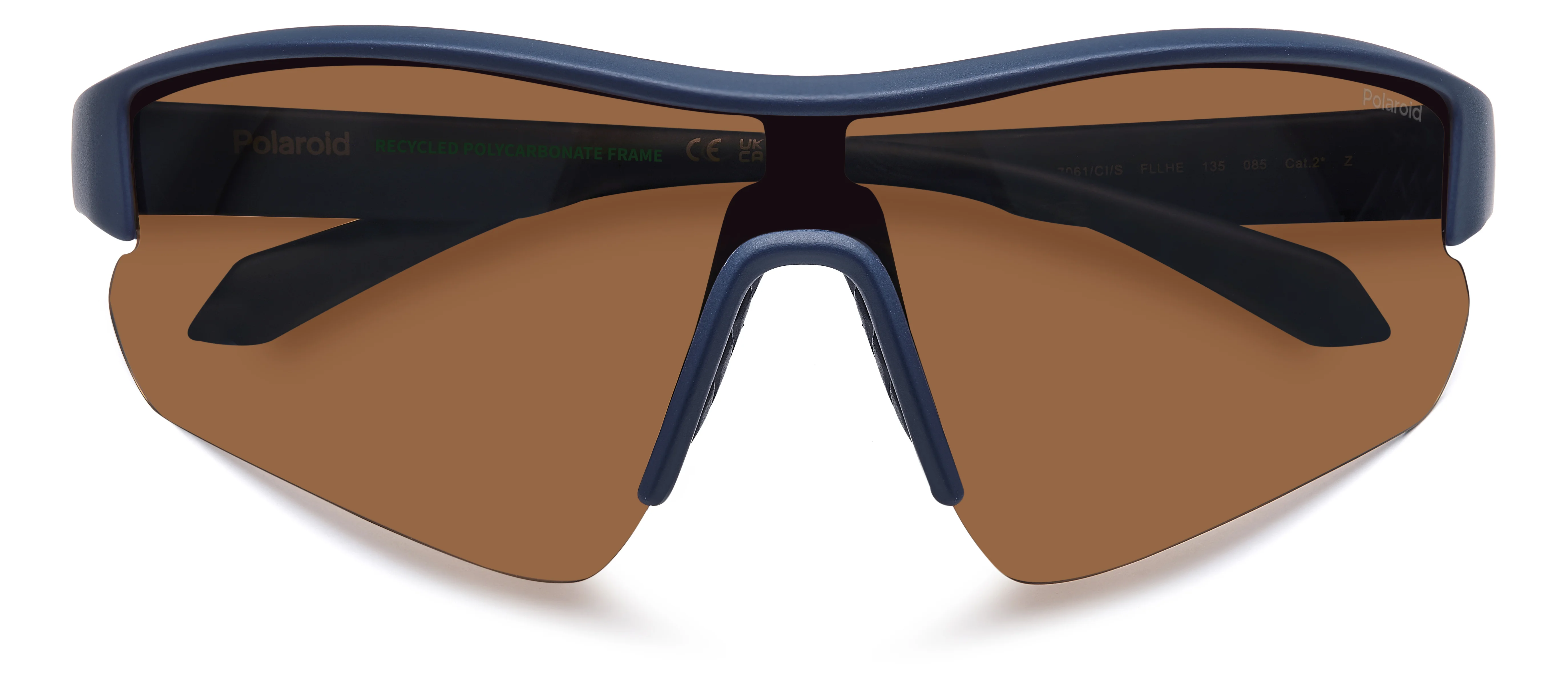 Polaroid napszemüveg -2in1 with Optic Frame - Blue / Brown Polarized