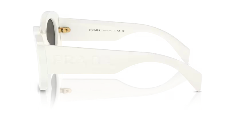 Prada napszemüveg - Powder White / Dark grey
