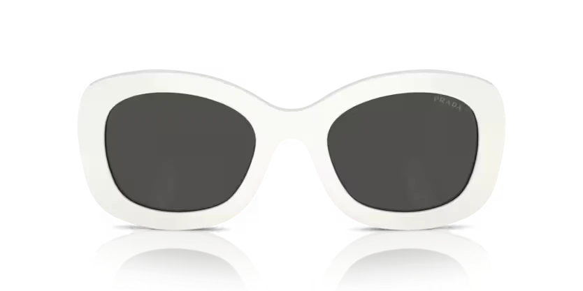 Prada napszemüveg - Powder White / Dark grey