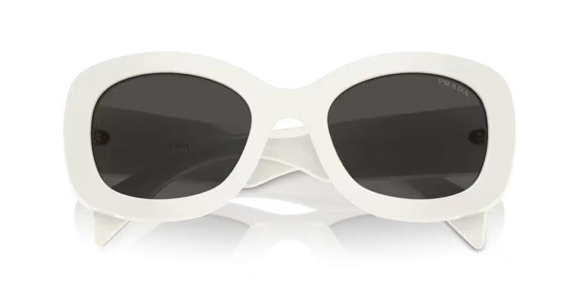 Prada napszemüveg - Powder White / Dark grey