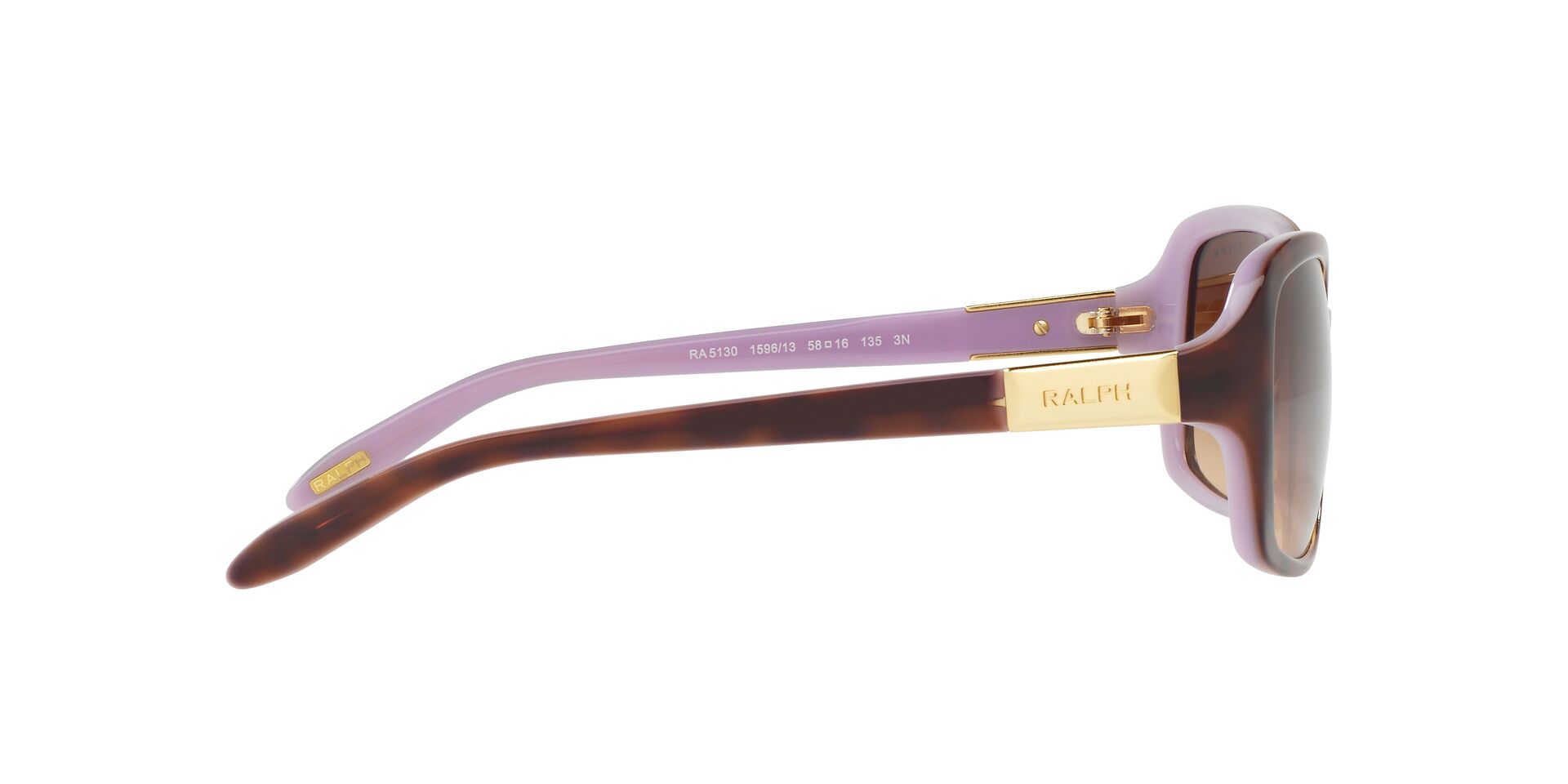 Ralph Női napszemüveg - DARK HAVANA ON light blue / GRADIENT BROWN