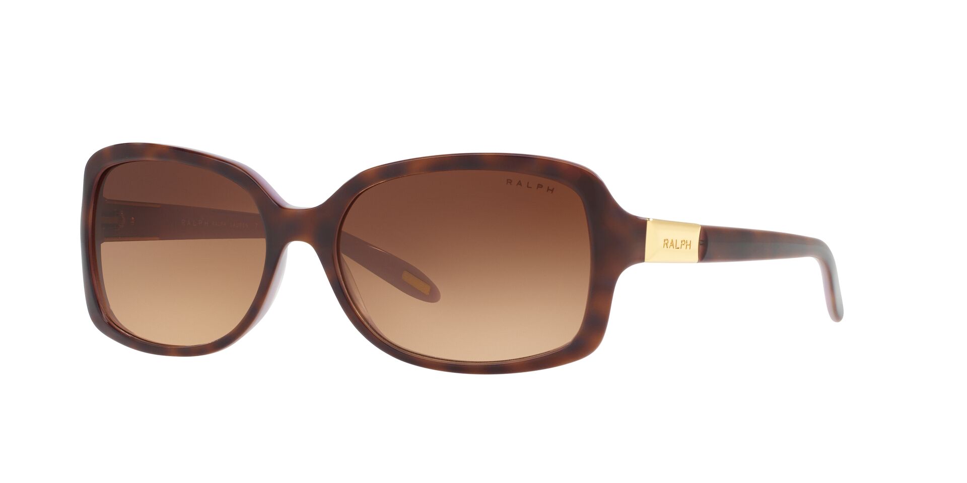 Ralph Női napszemüveg - DARK HAVANA ON light blue / GRADIENT BROWN