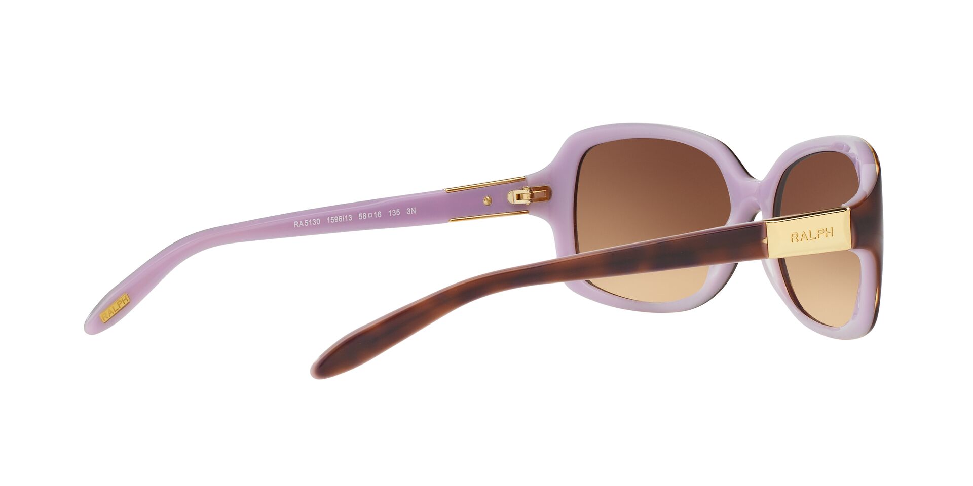 Ralph Női napszemüveg - DARK HAVANA ON light blue / GRADIENT BROWN