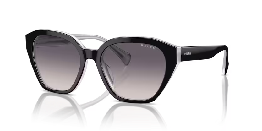 Ralph napszemüveg - Shiny Black On Opal Grey / Pink Gradient Dark Grey