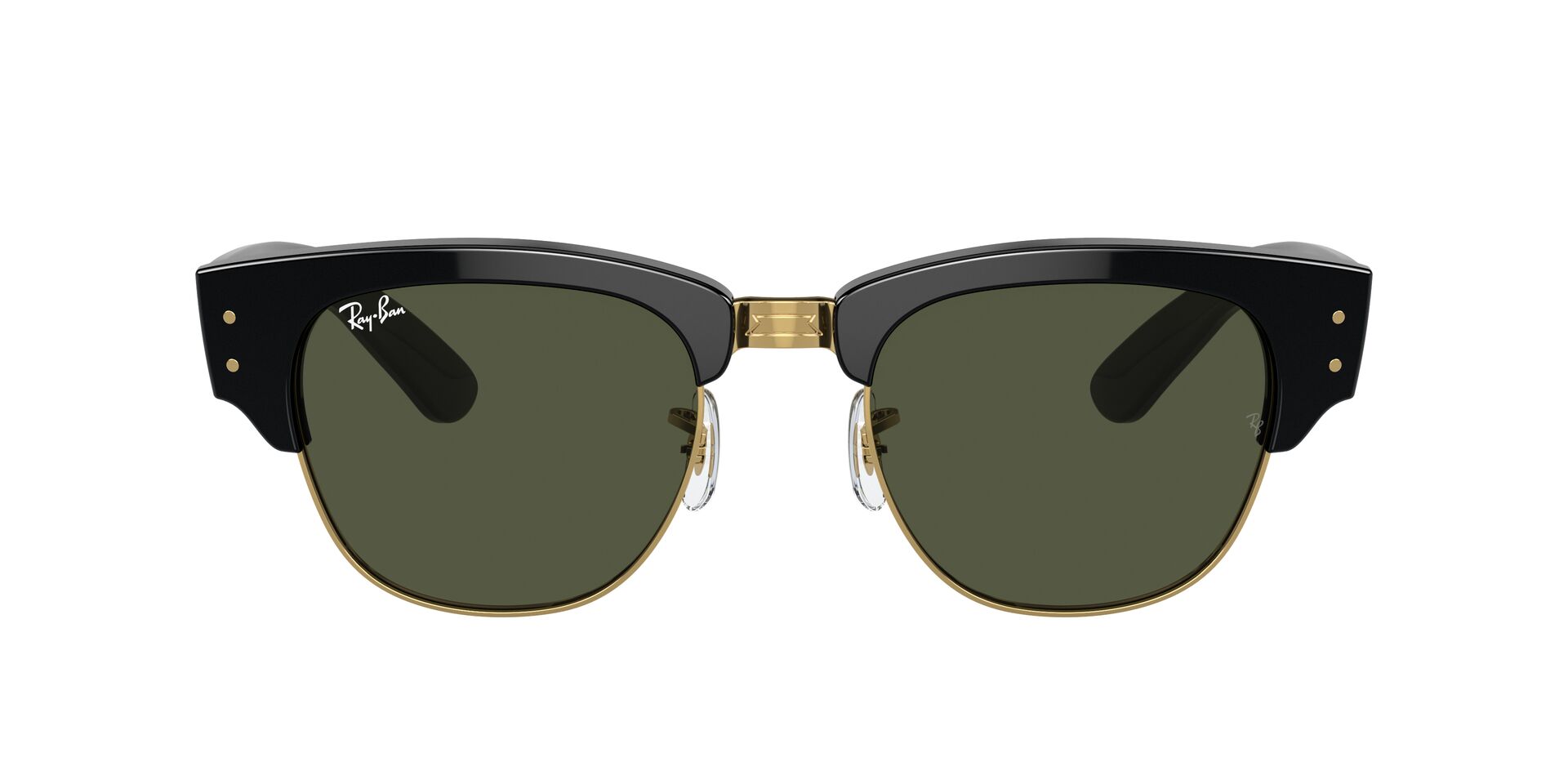 Ray-Ban napszemüveg  - MEGA CLUBMASTER -  BLACK ON ARISTA / GREEN
