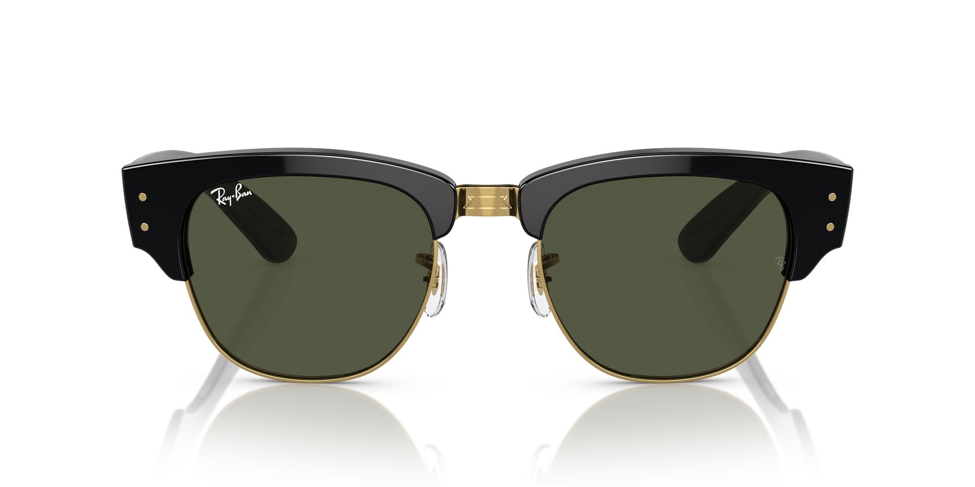 Ray-Ban napszemüveg  - MEGA CLUBMASTER -  BLACK ON ARISTA / GREEN