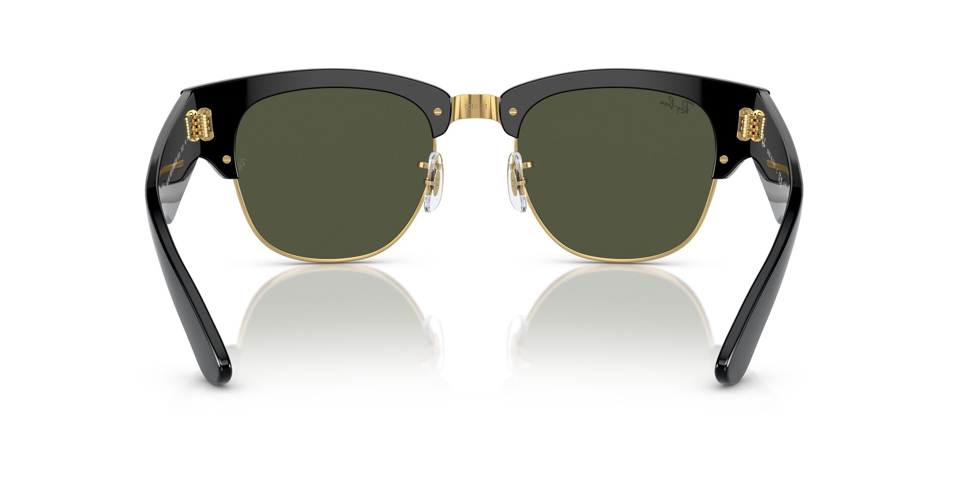 Ray-Ban napszemüveg  - MEGA CLUBMASTER -  BLACK ON ARISTA / GREEN