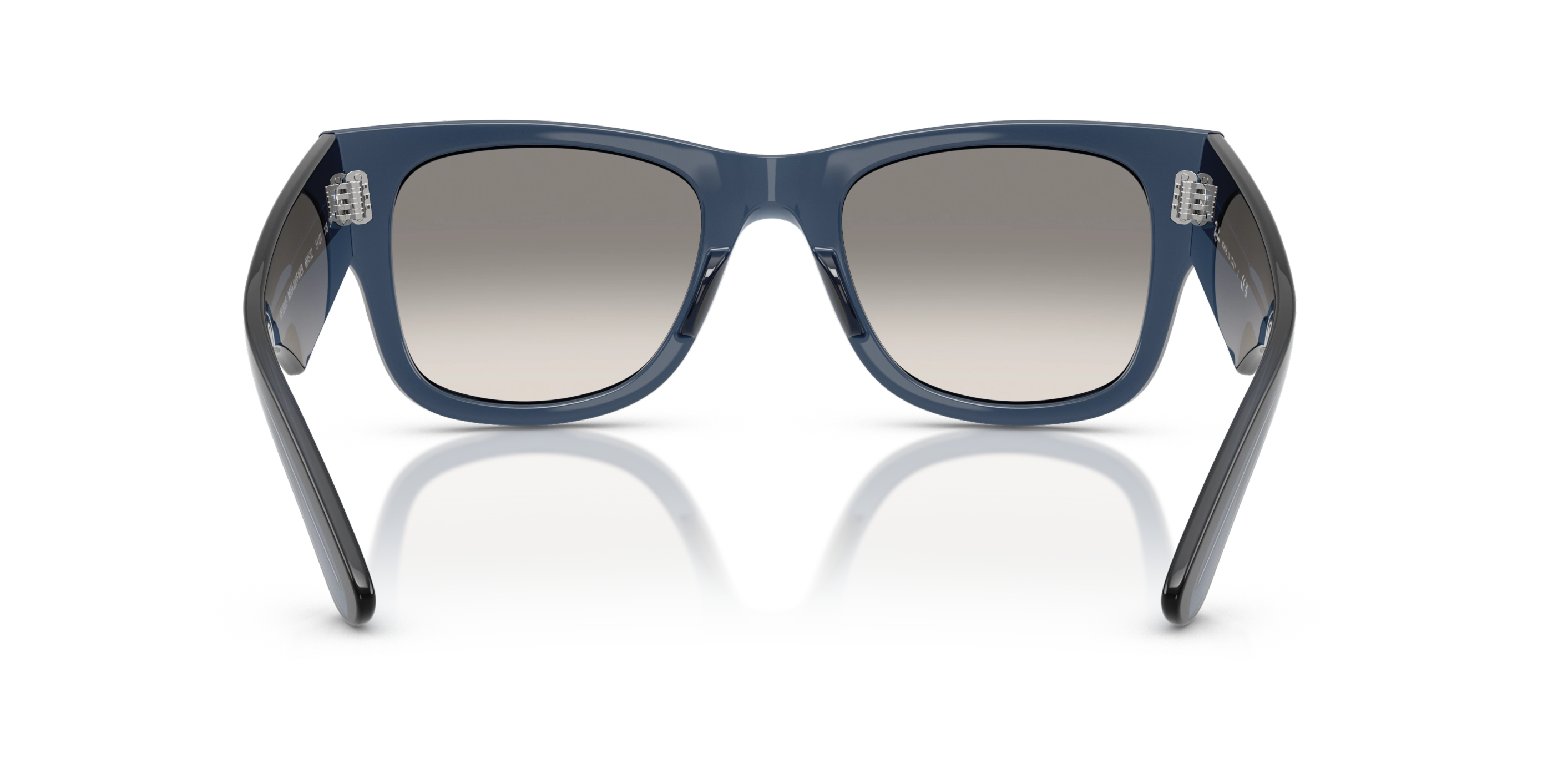 Ray-Ban napszemüveg - Mega Wayfarer - Transparent Dark Blue / Clear Gradient Grey