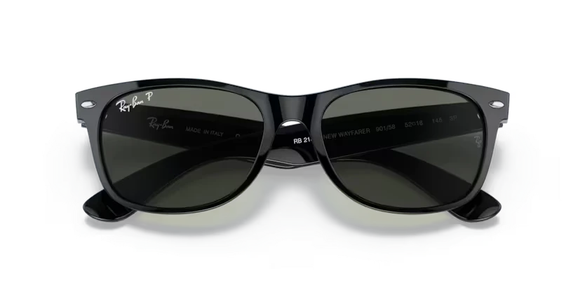 Ray-Ban napszemüveg - New Wayfarer - Black / Green Polarized