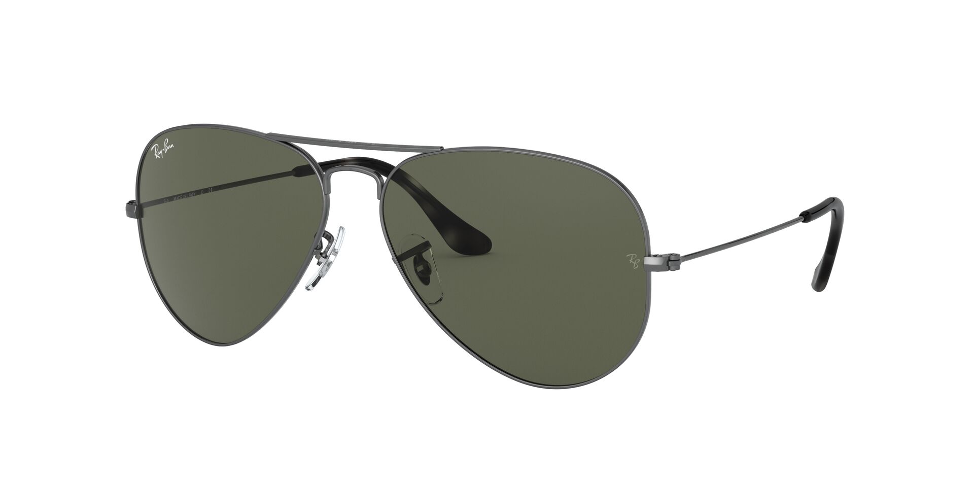 Ray-Ban napszemüveg - AVIATOR - Silver / G15 Green