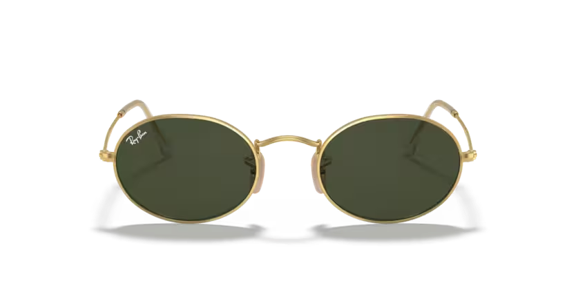 Ray-Ban napszemüveg - OVAL - Gold / Green
