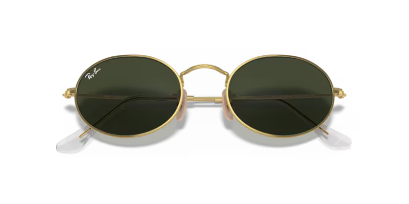 Ray-Ban napszemüveg - OVAL - Gold / Green