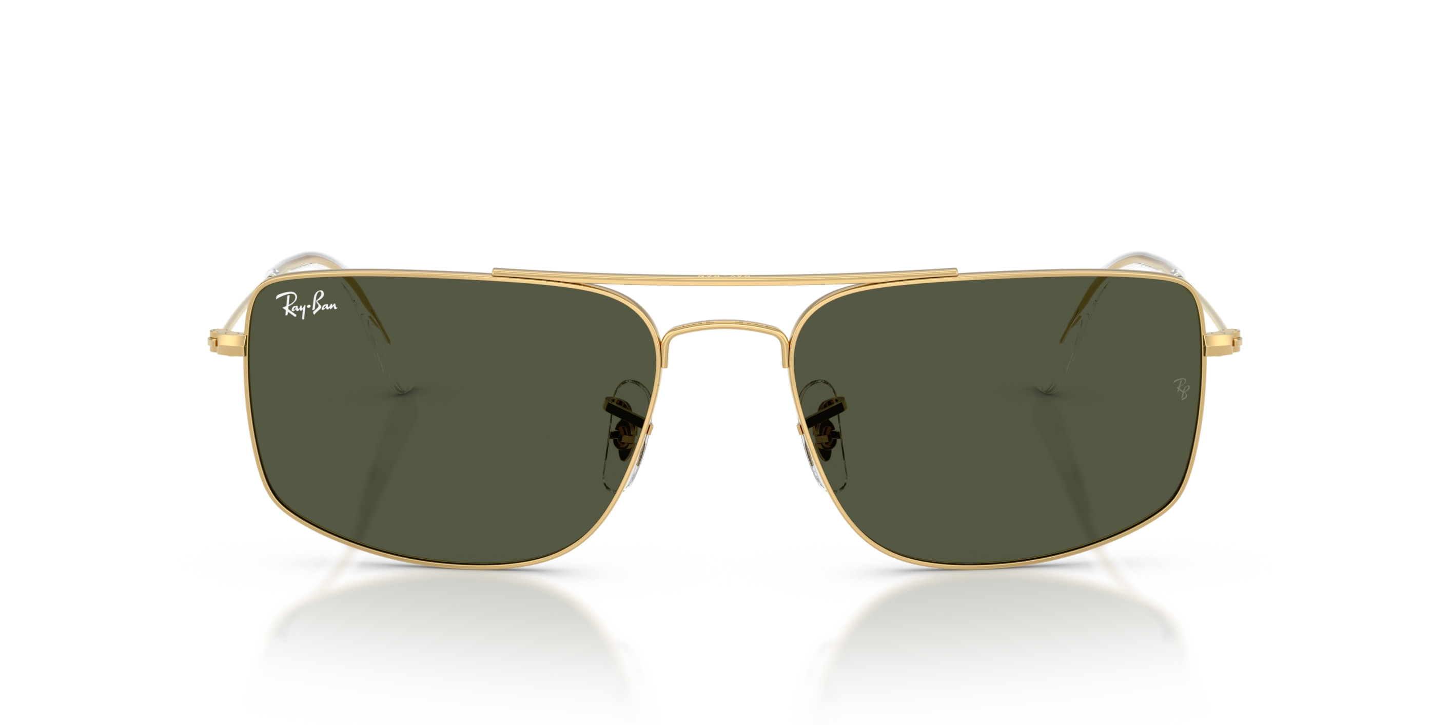 Ray-Ban napszemüveg - Explorer - Gold / Green