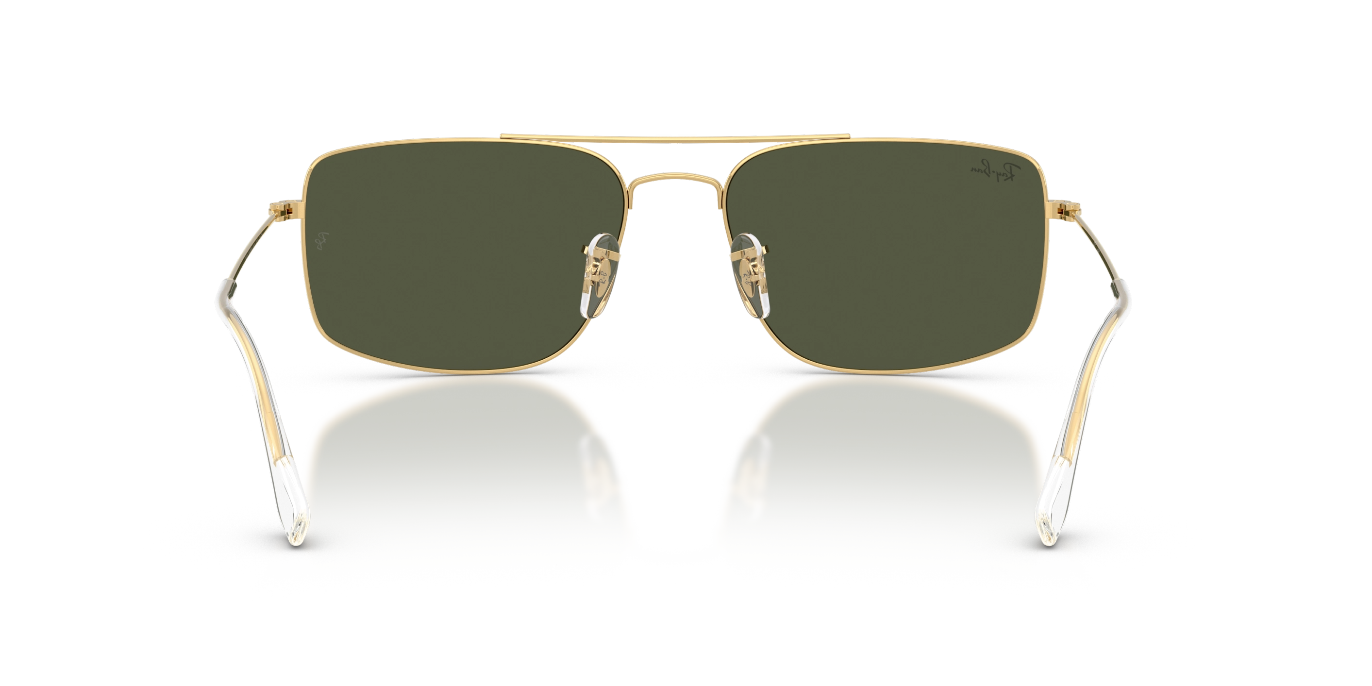 Ray-Ban napszemüveg - Explorer - Gold / Green
