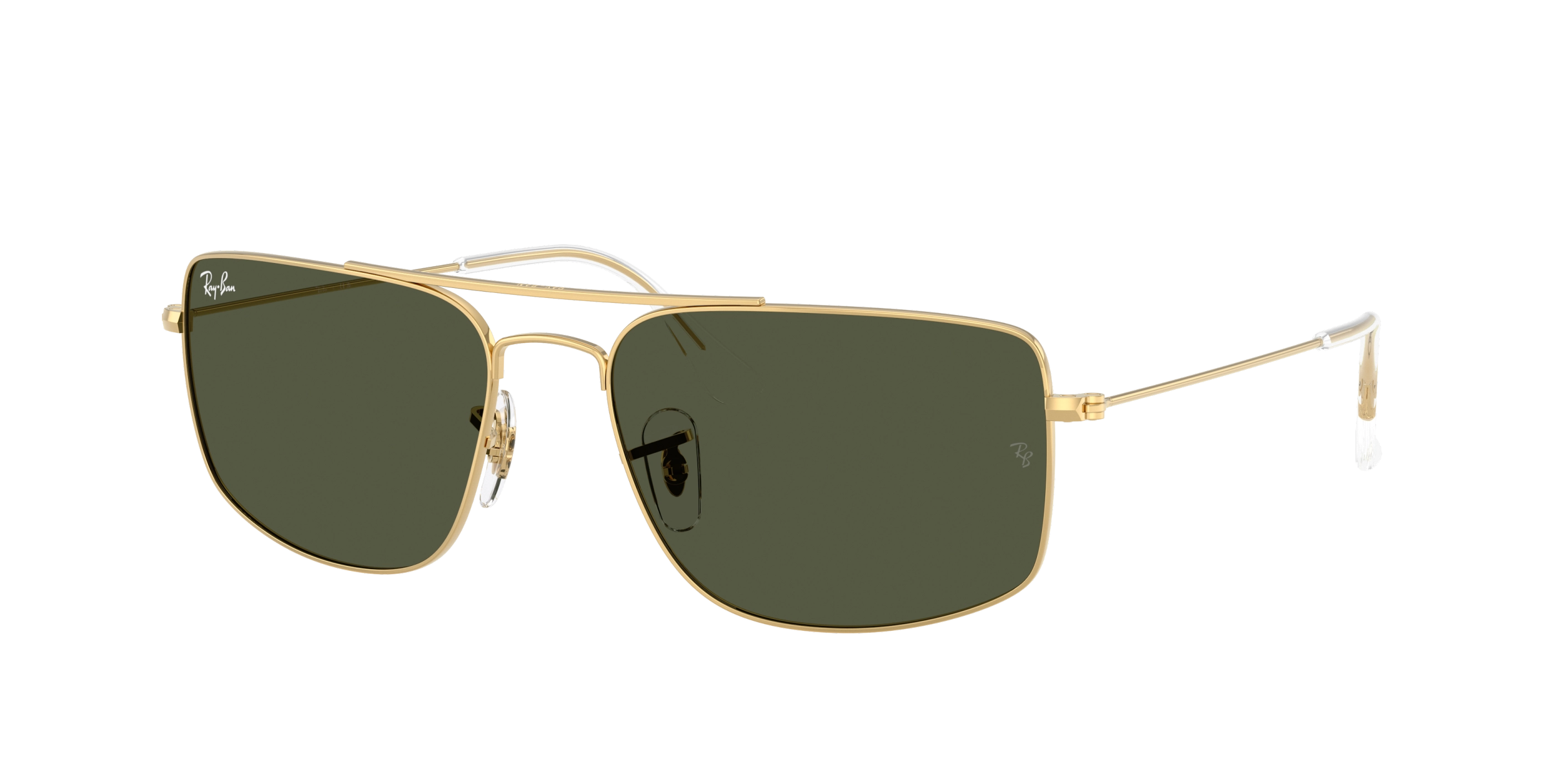 Ray-Ban napszemüveg - Explorer - Gold / Green