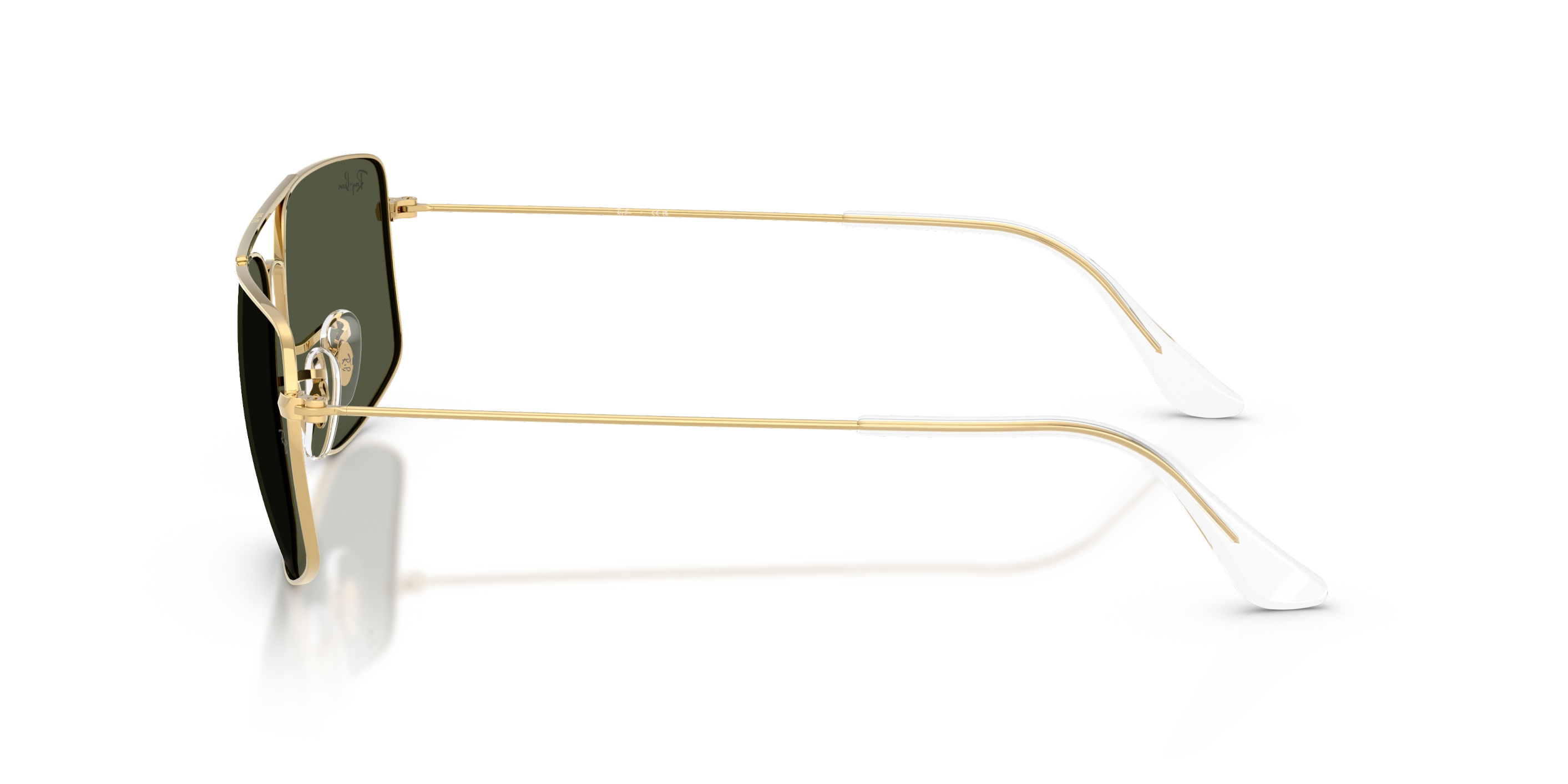 Ray-Ban napszemüveg - Explorer - Gold / Green