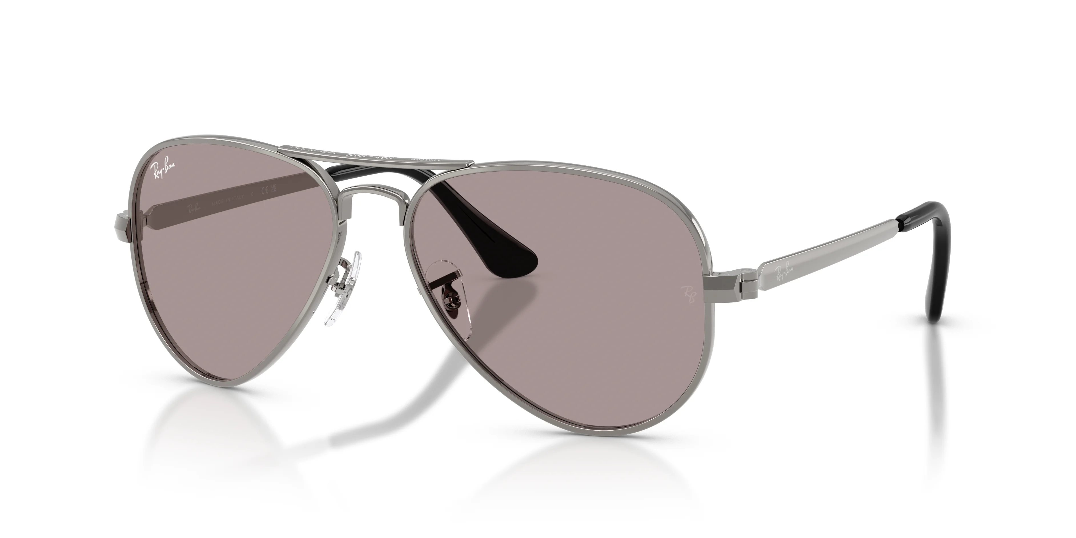 Ray-Ban napszemüveg - AVIATOR Max - Blue Silver / Purple
