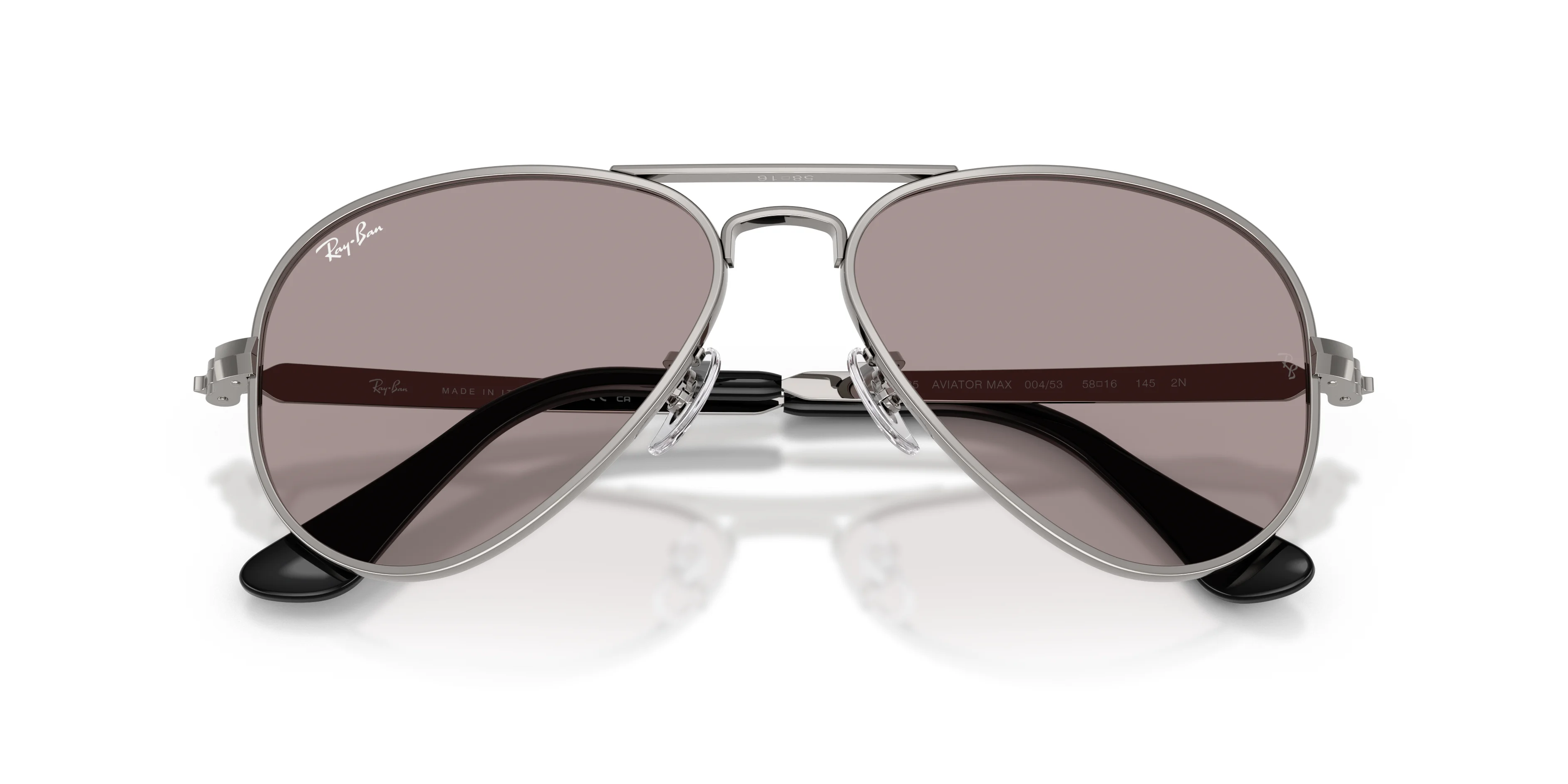 Ray-Ban napszemüveg - AVIATOR Max - Blue Silver / Purple