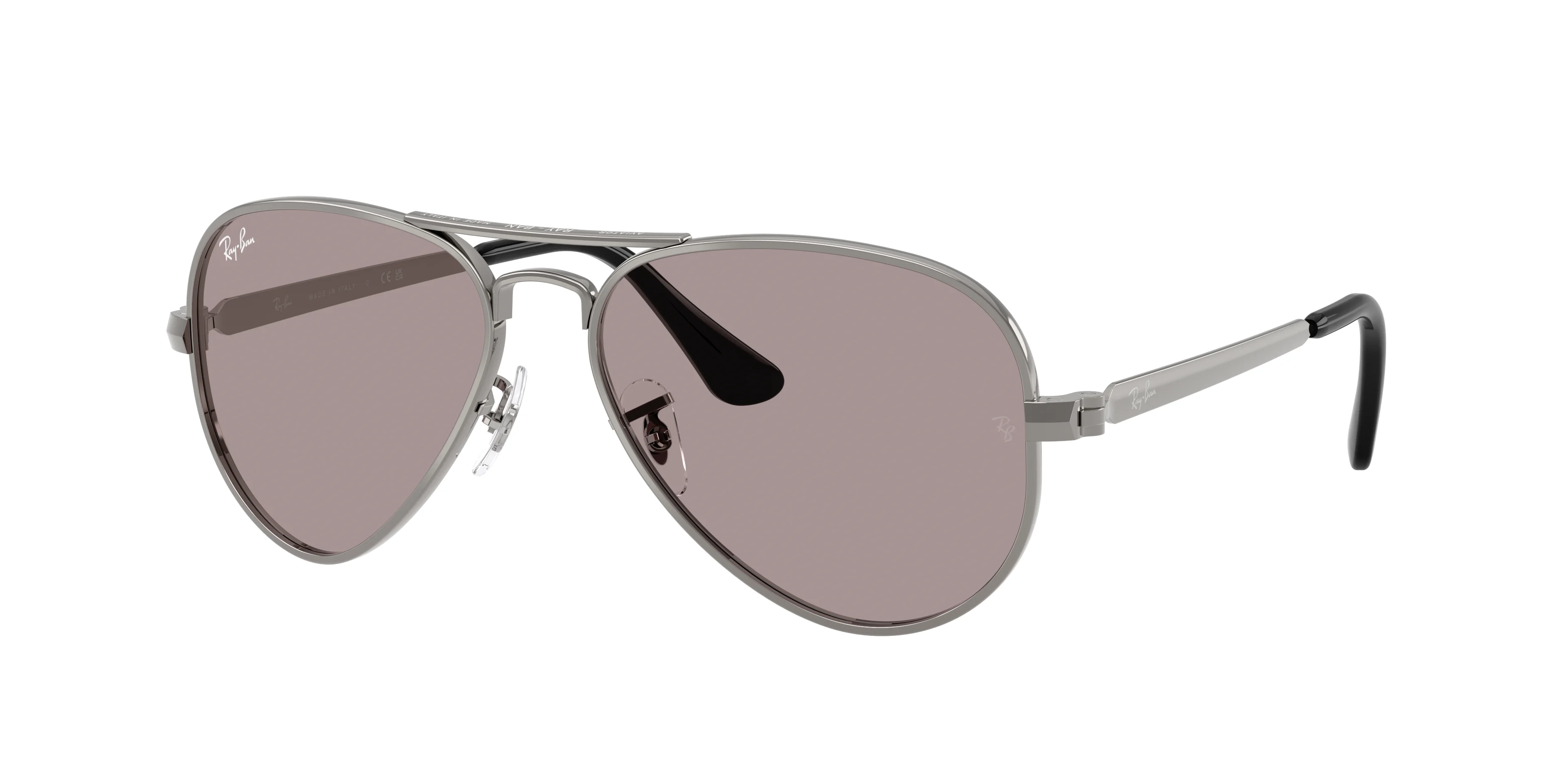 Ray-Ban napszemüveg - AVIATOR Max - Blue Silver / Purple