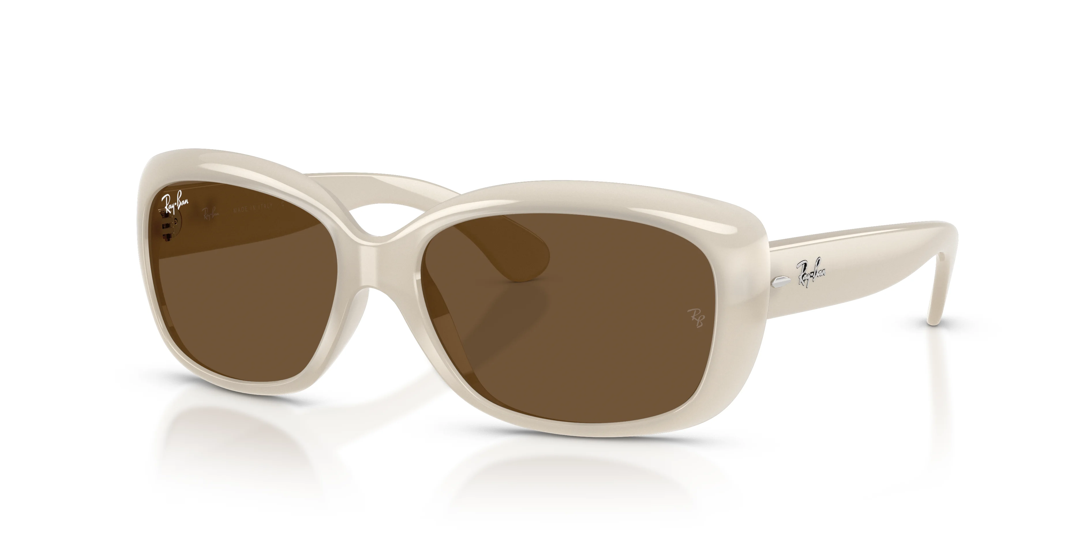 Ray-Ban napszemüveg - Jackie Ohh - Beige / Dark Brown
