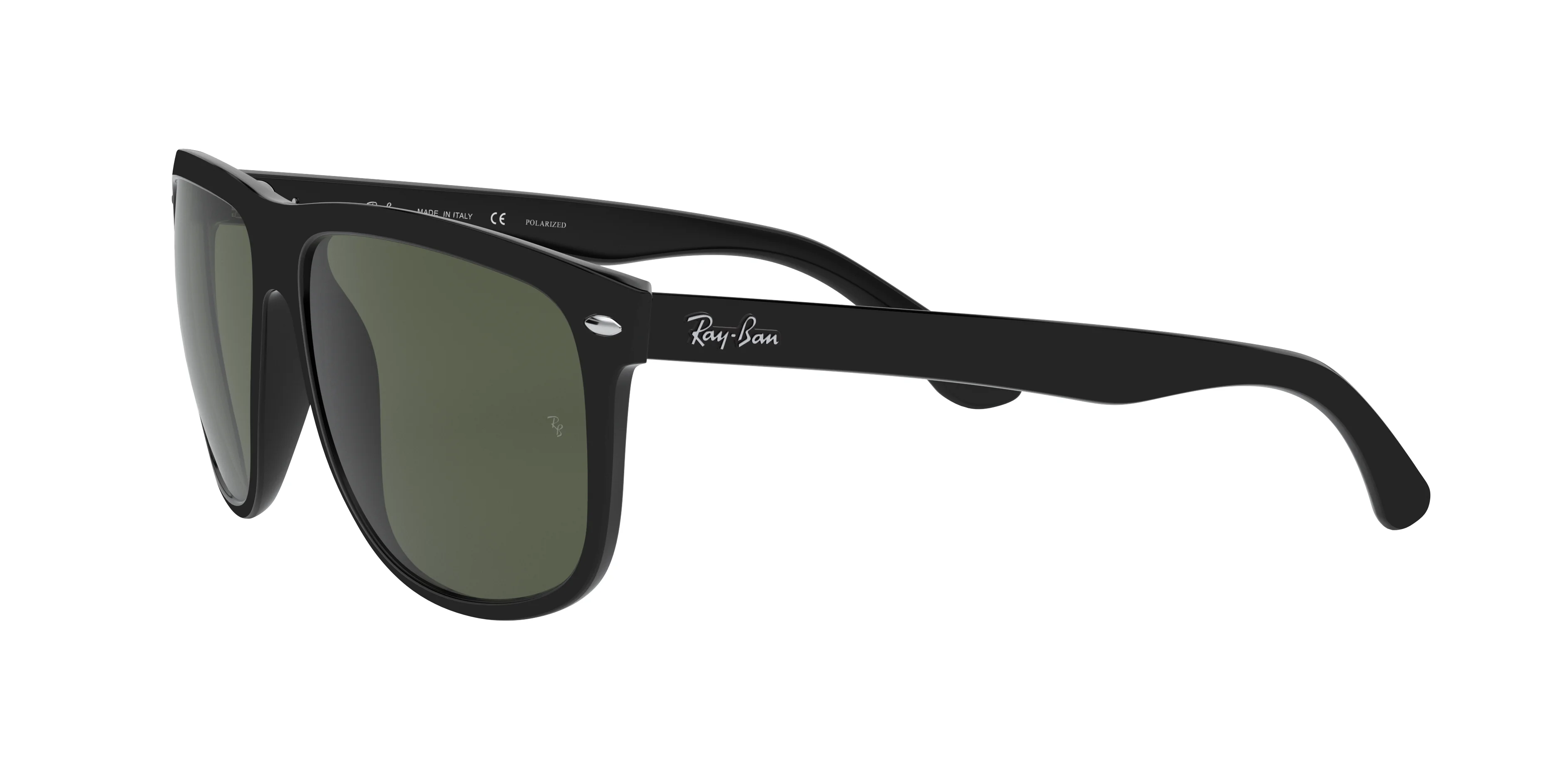Ray-Ban napszemüveg - BOYFRIEND - Black / Dark Green Polarized