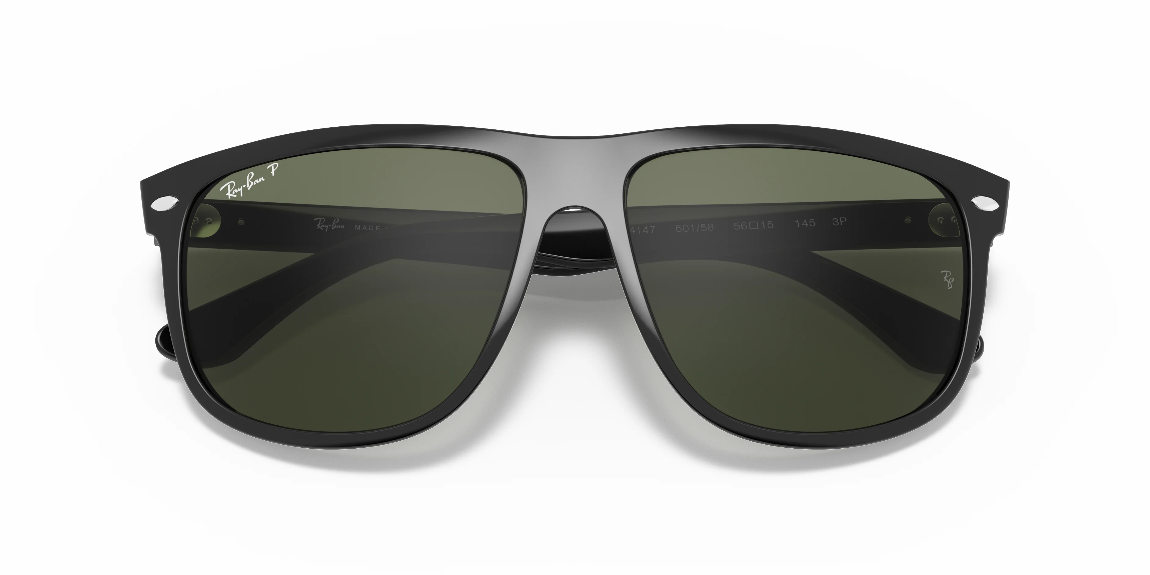Ray-Ban napszemüveg - BOYFRIEND - Black / Dark Green Polarized