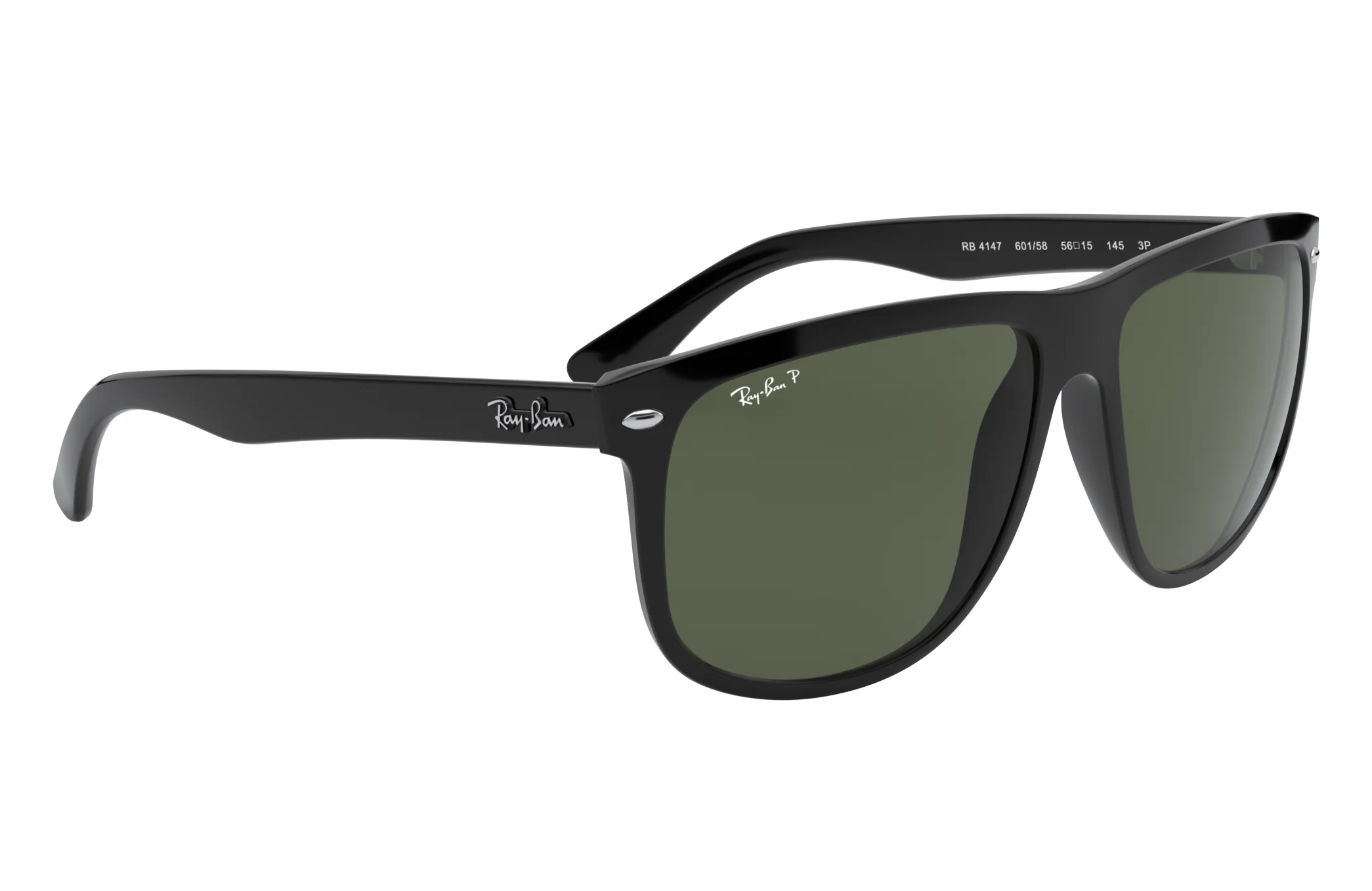 Ray-Ban napszemüveg - BOYFRIEND - Black / Dark Green Polarized