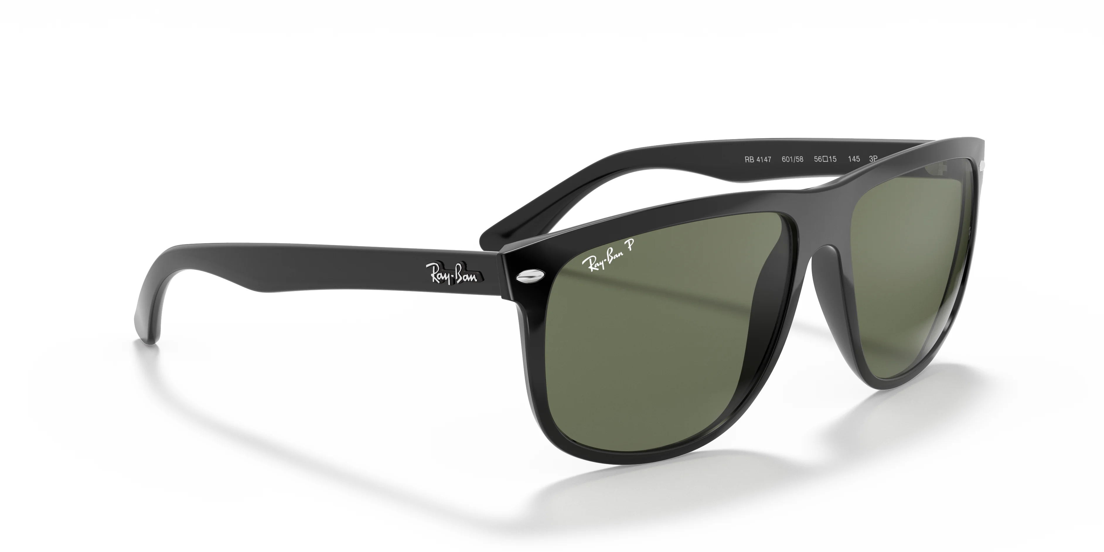 Ray-Ban napszemüveg - BOYFRIEND - Black / Dark Green Polarized