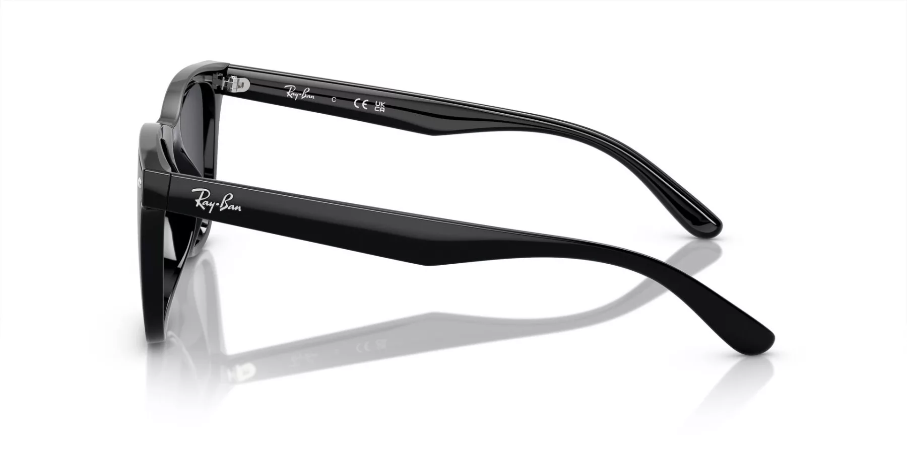 Ray-Ban napszemüveg - Black / Dark Grey
