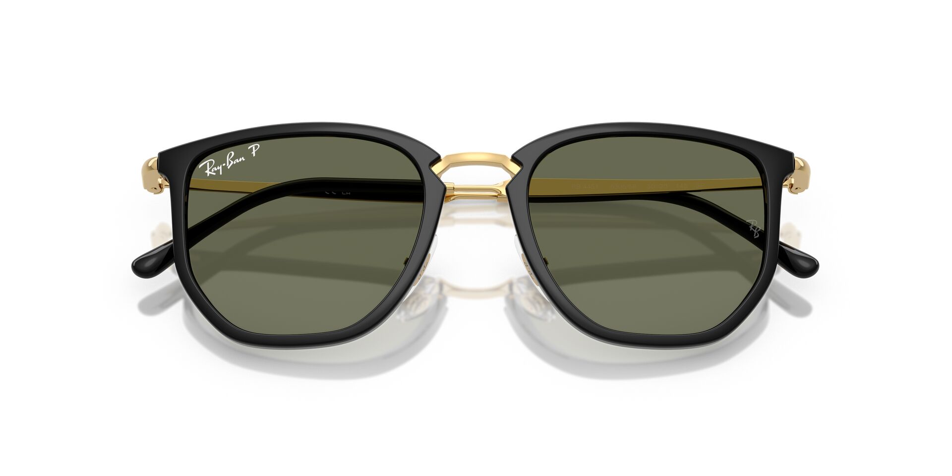 Ray-Ban napszemüveg  -  BLACK / POLARIZED GREEN