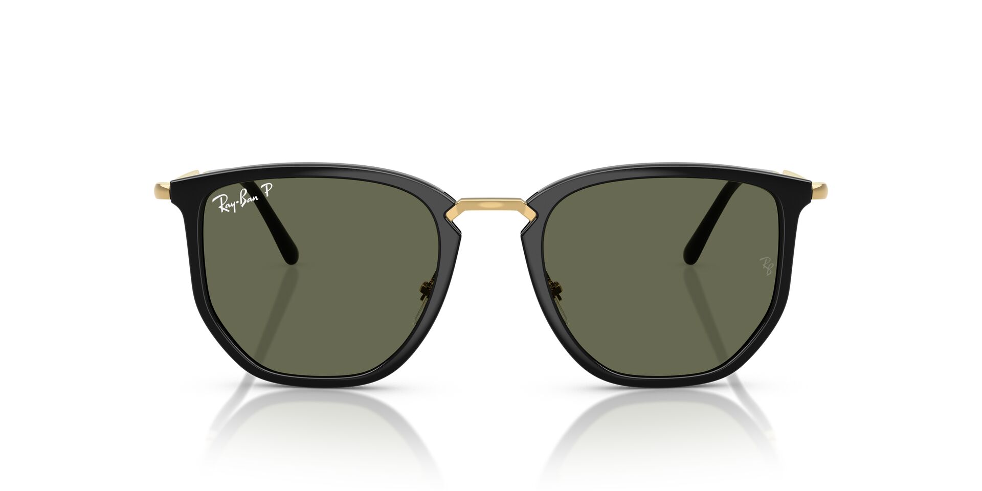 Ray-Ban napszemüveg  -  BLACK / POLARIZED GREEN