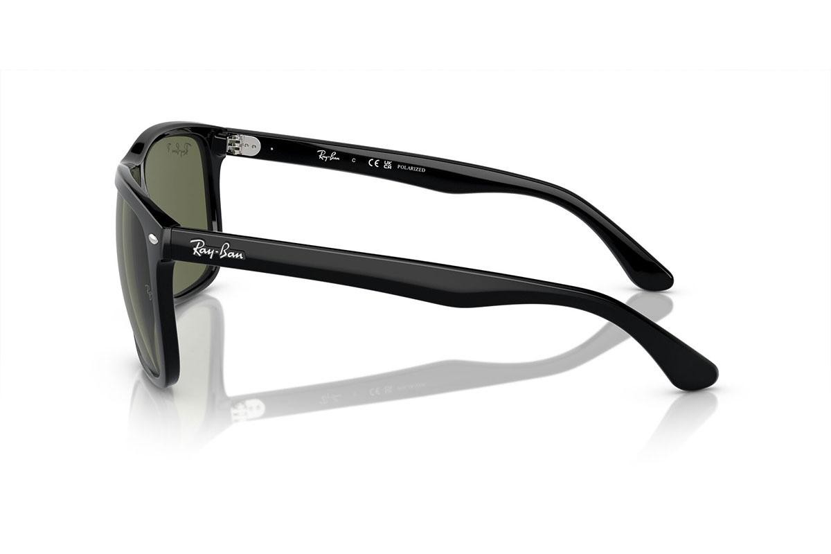 Ray-Ban napszemüveg - Boyfriend Two - Black / Green Polarized