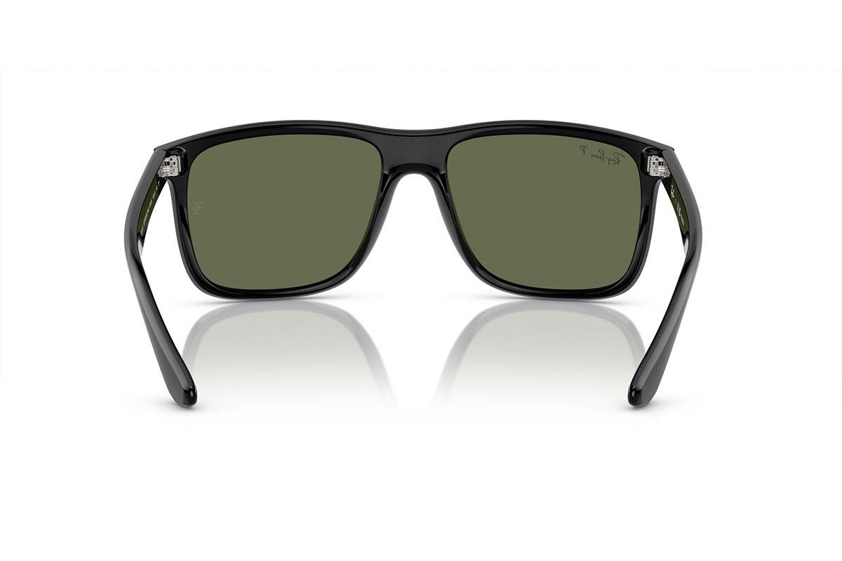 Ray-Ban napszemüveg - Boyfriend Two - Black / Green Polarized