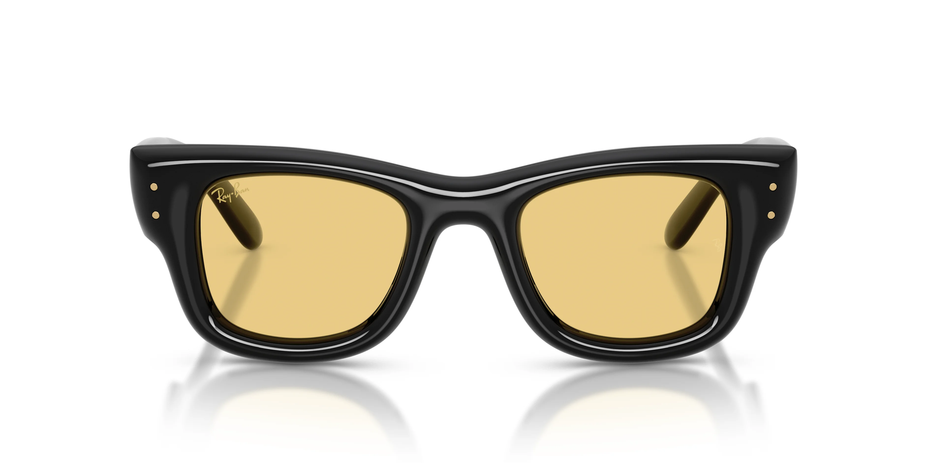 Ray-Ban x A$AP ROCKY napszemüveg - WAYFARER PUFFER - Black / Yellow