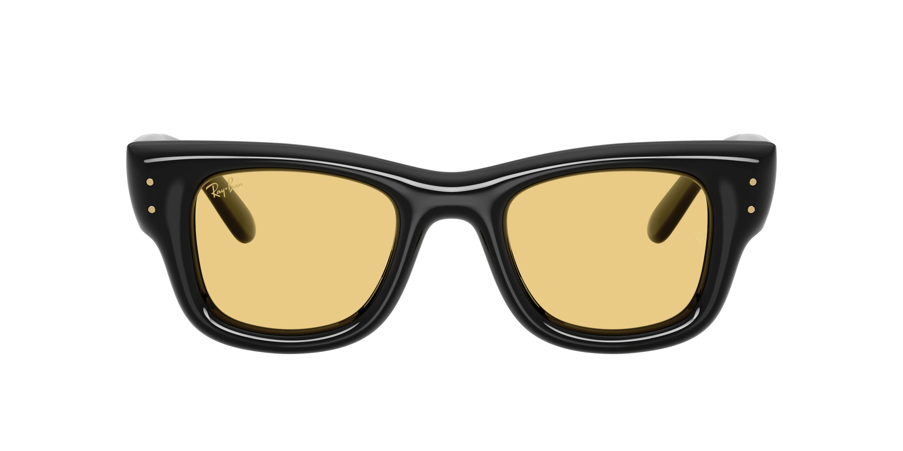 Ray-Ban x A$AP ROCKY napszemüveg - WAYFARER PUFFER - Black / Yellow