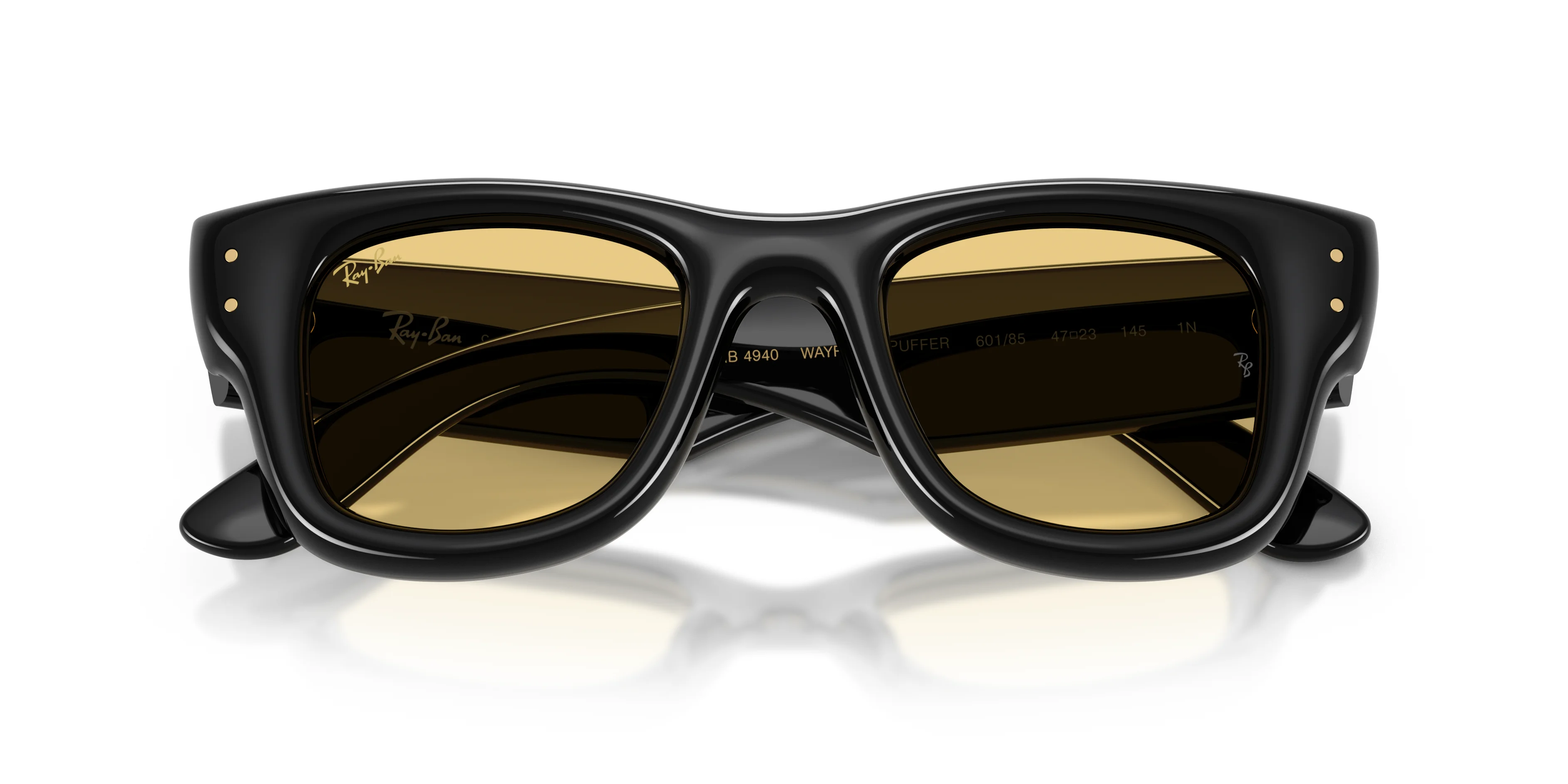Ray-Ban x A$AP ROCKY napszemüveg - WAYFARER PUFFER - Black / Yellow